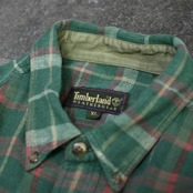 Timberland check cotton flannel shirt