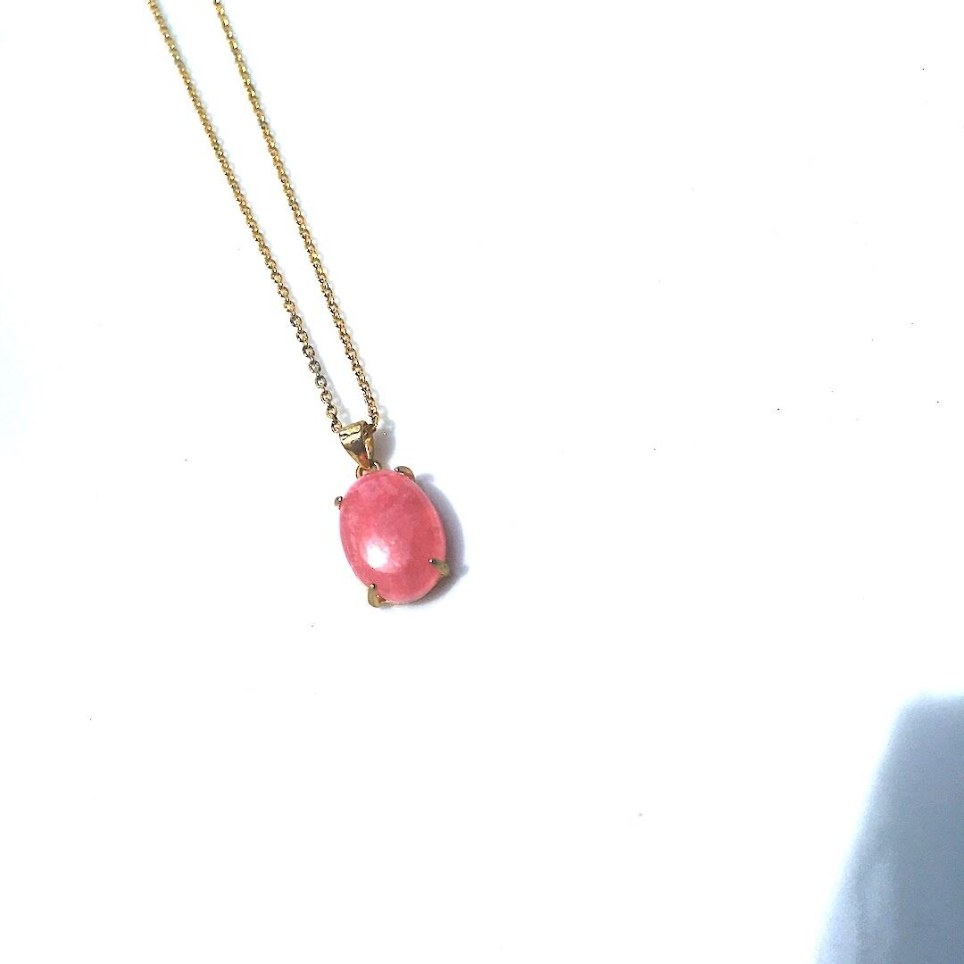 【一点物】✦⋆.·Eternal Rose ─ インカローズの14kgfネックレス⋆.·StarFlowerGallery
