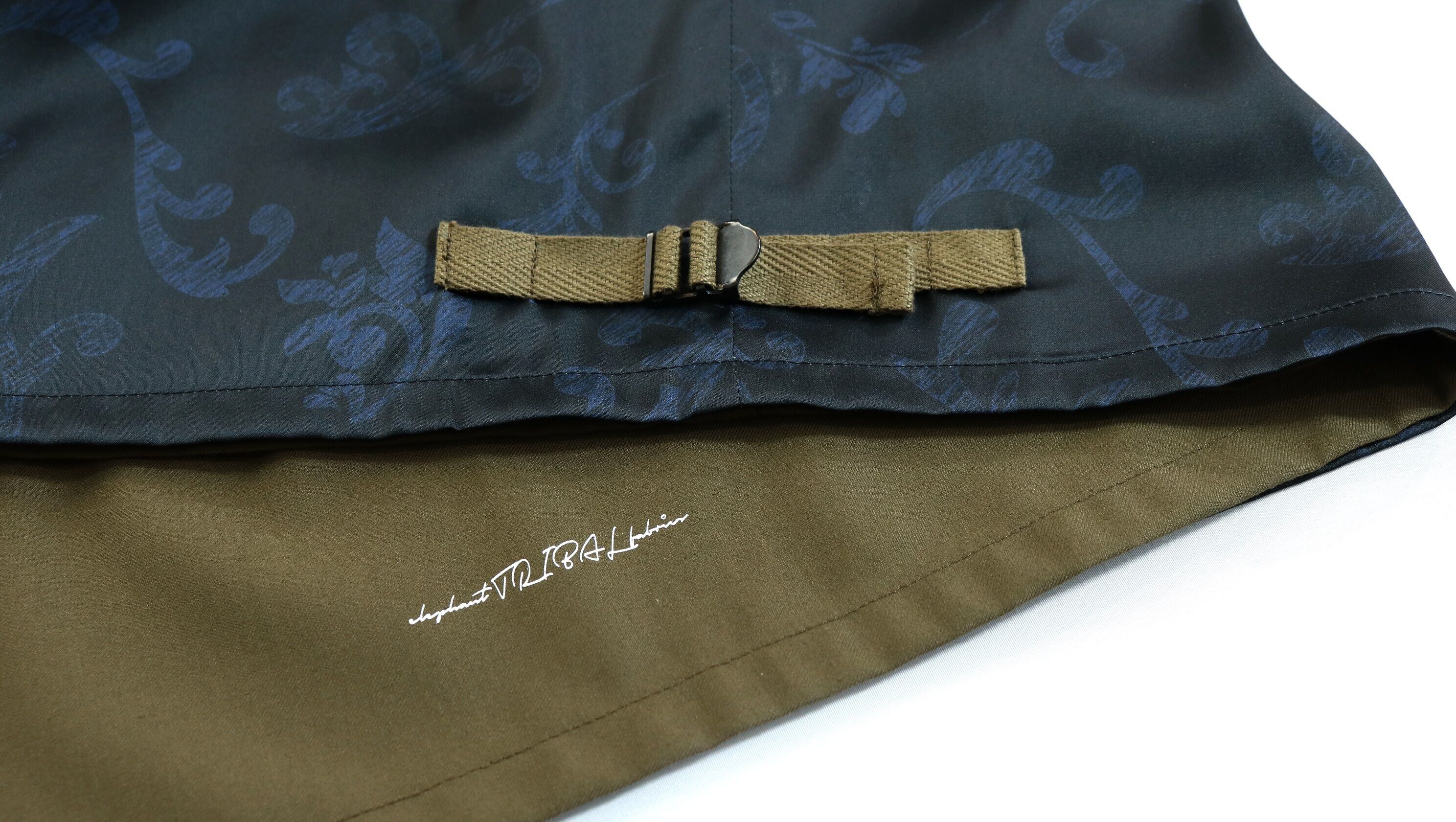 elephant TRIBAL fabrics Reversible fatigue JKT（Khaki） | IAAAM