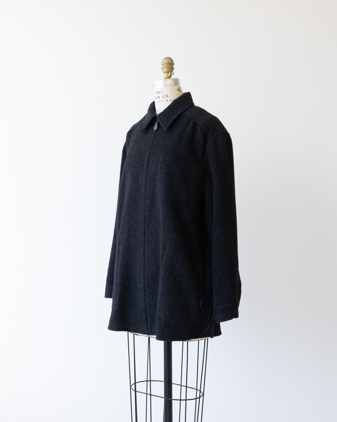 〈Hermès by martin margiela〉100% Alpaca bluson