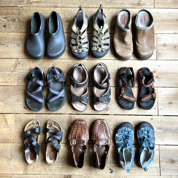 1点物◇ビブラムソールChacoチャコサンダル黒スポサン古着メンズ