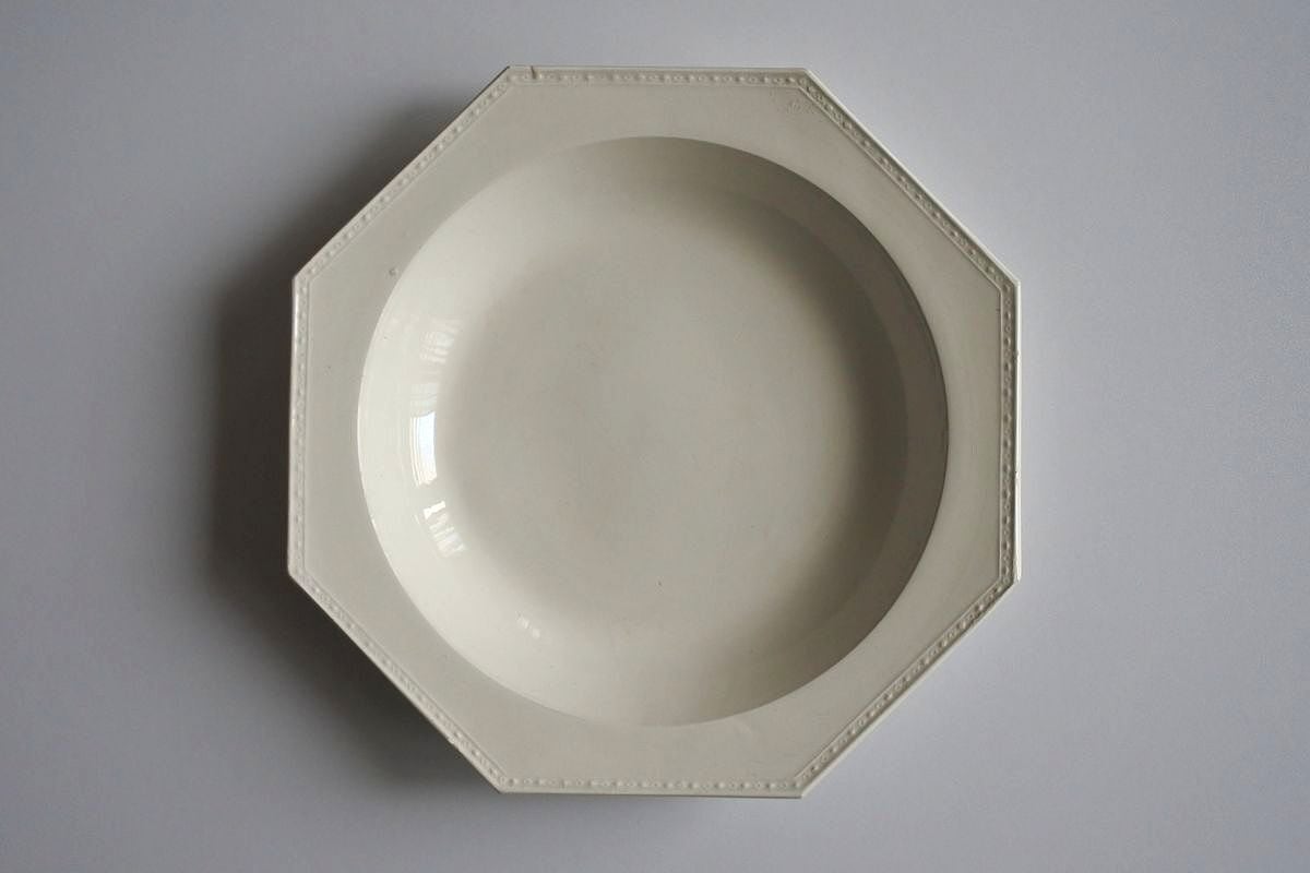 Early 19th C. Octagonal Soup Plate A