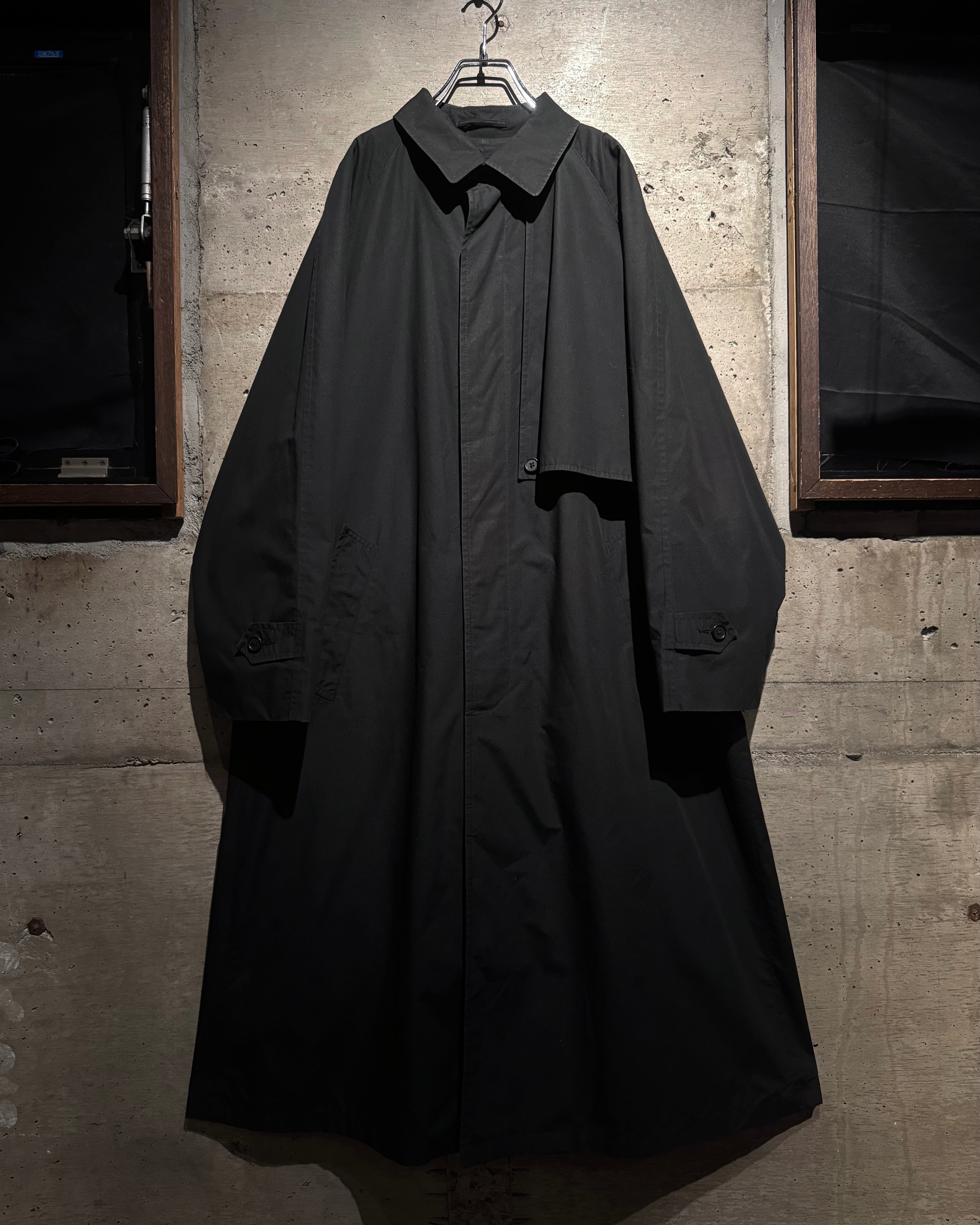 dior ロングコート　ビンテージ Caka】“Christian Dior” “完品” Vintage Black Long Coat | Caka(カカ