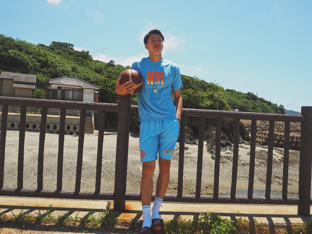 “NTH PRACTICE PANTS” colour Saxe×Orange×Yellow - 9