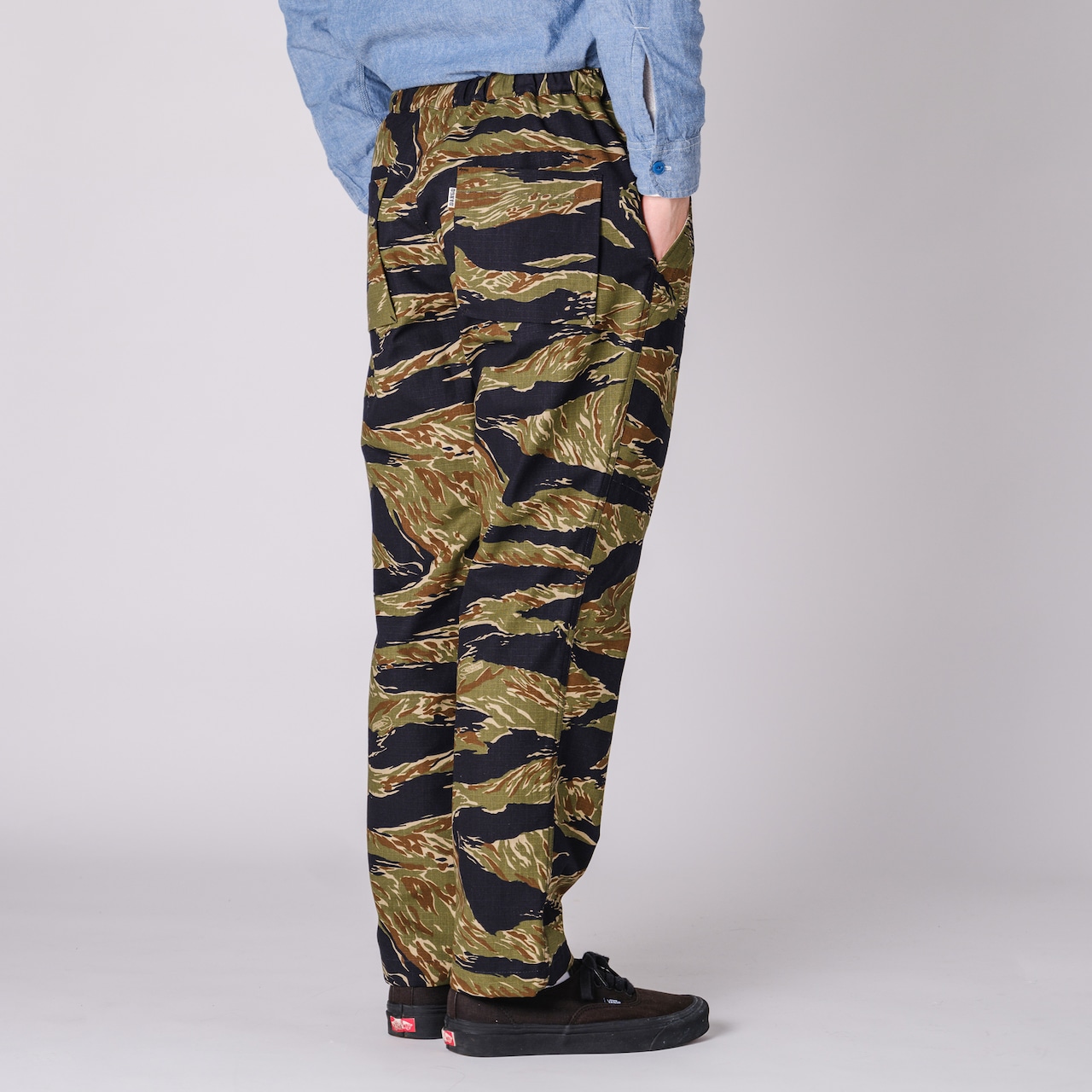 【DARGO】 Tapered Easy Pants / "Type Fatigue"（TIGER CAMO）