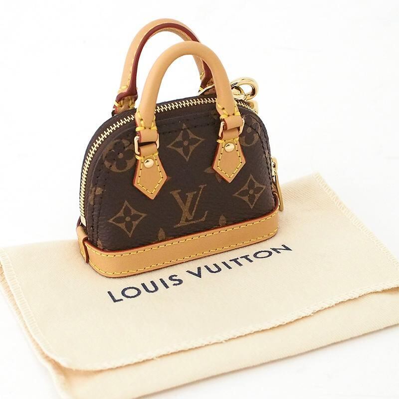 ルイ・ヴィトン LOUIS VUITTON バッグチャーム・ミクロ アルマ