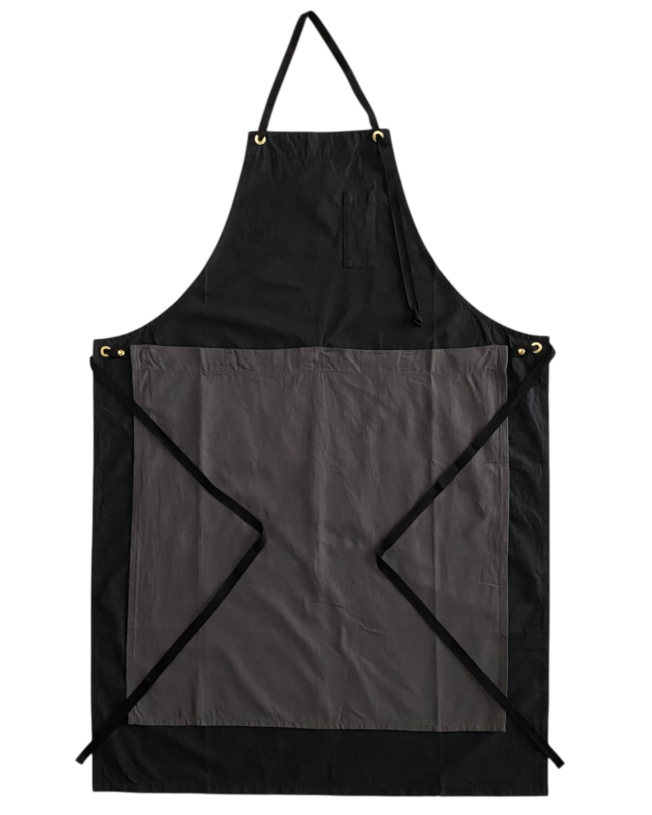 POLITE work apron 01 BK / ポライト ワークエプロン 01（ブラック）