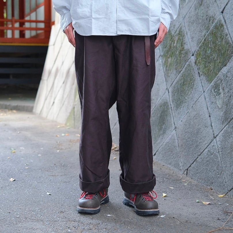 TUKI(ツキ) /field trousers2 -grape-(0182)