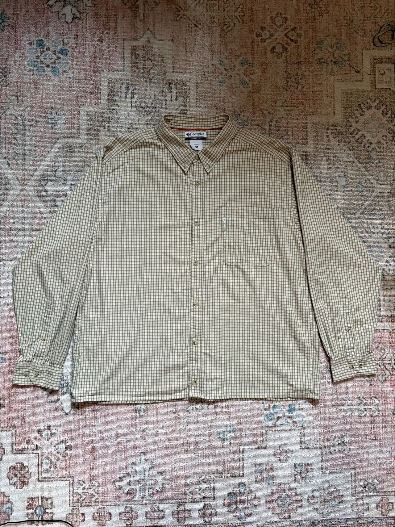 Columbia / check shirts
