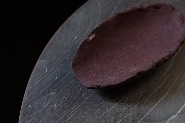 大曽土茶則/志郎　Oso-clay Tea caddy spoon/Shiro