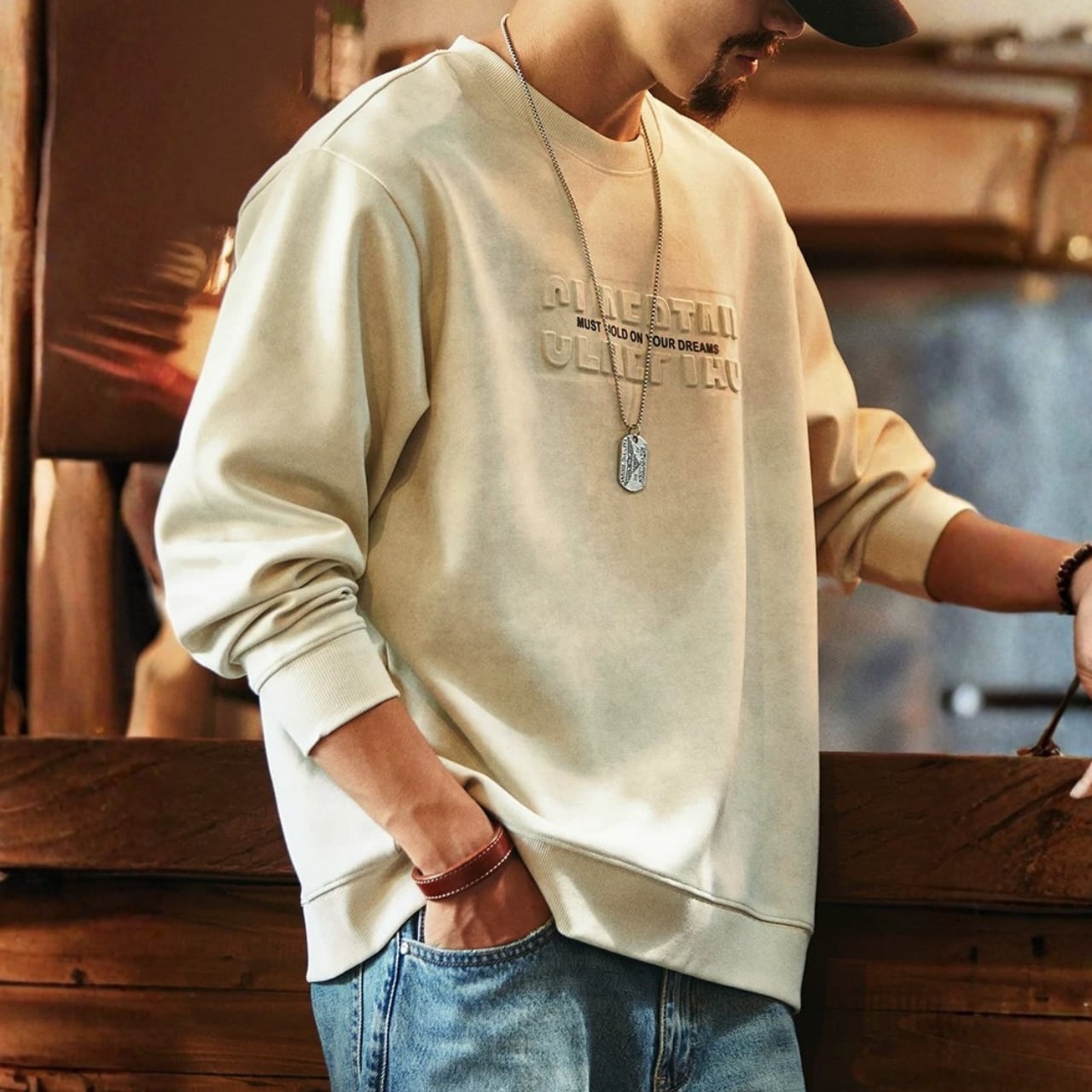 レギュラーフィット プルオーバー スウェット 00593