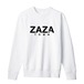 ZAZA TOWN スウェット ホワイト