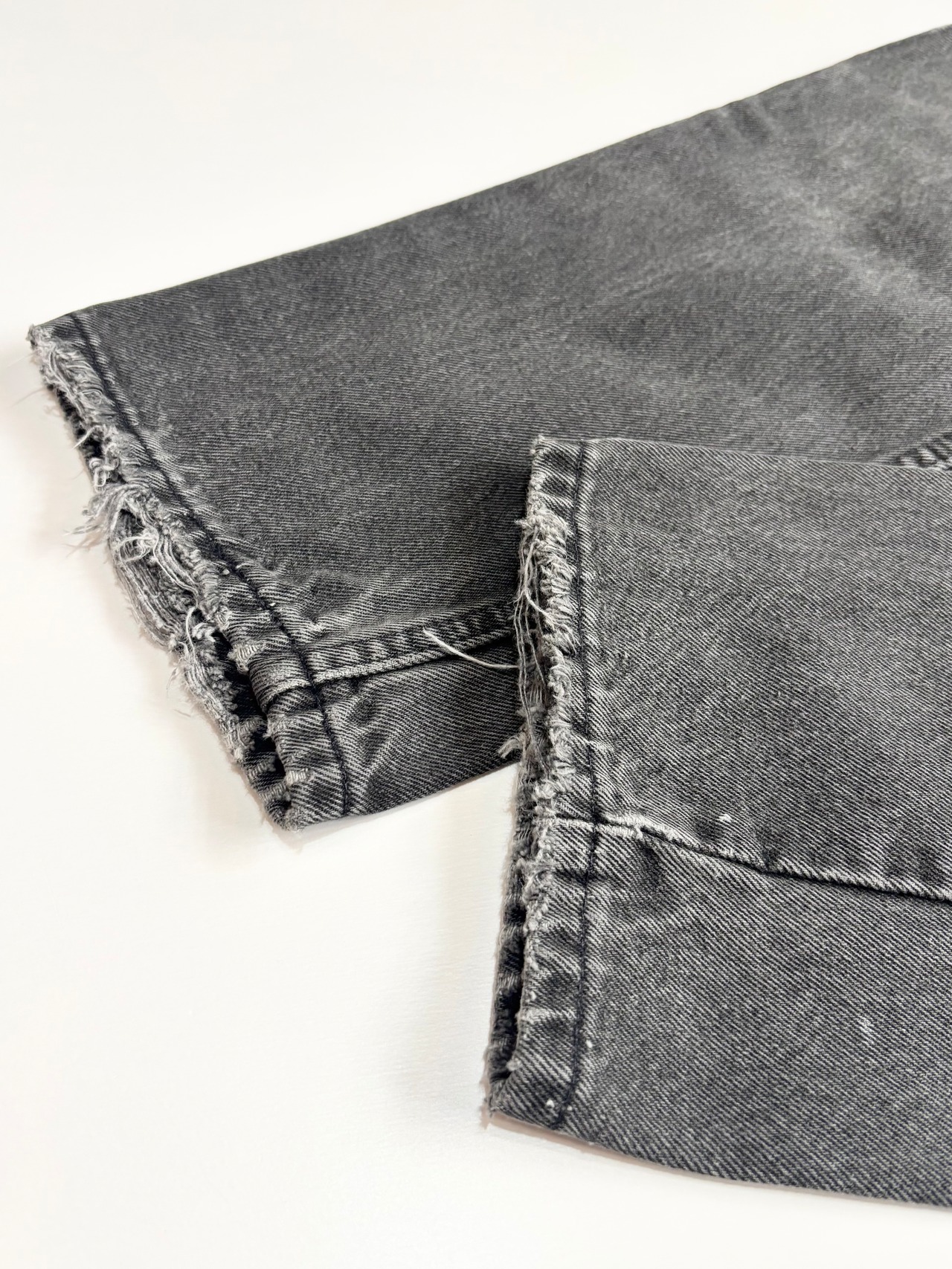 90s Levi’s 505 BLACK DENIM PANTS MADE IN USA Size W34L32→W32.5L31