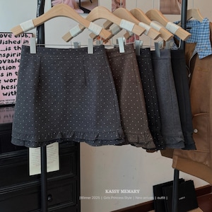 5色/フリルヘムミニスカート ・73226 5色/フリルヘムミニスカート ・73226