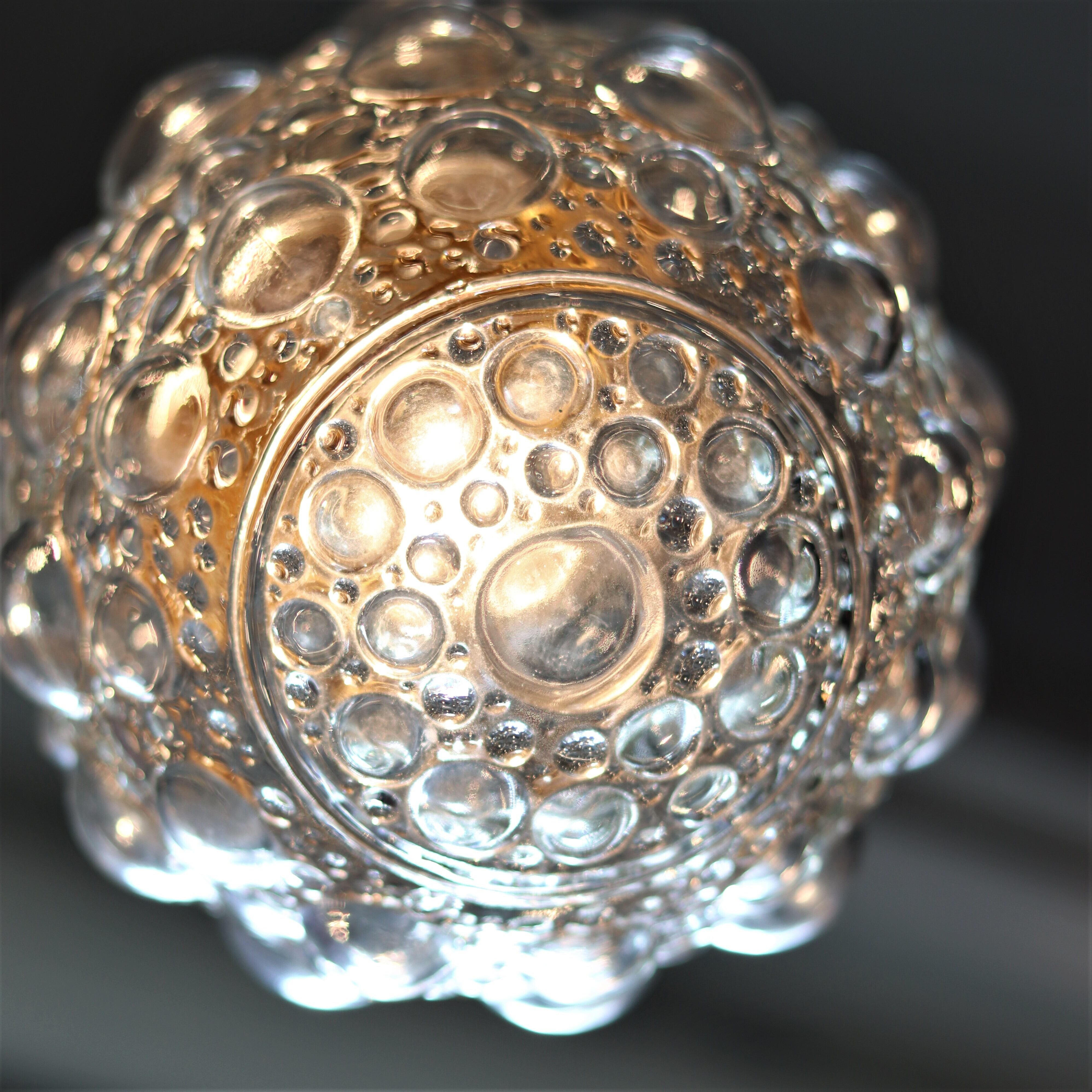 照明】ビンテージペンダントランプ バブルガラス【0762】 | ジー