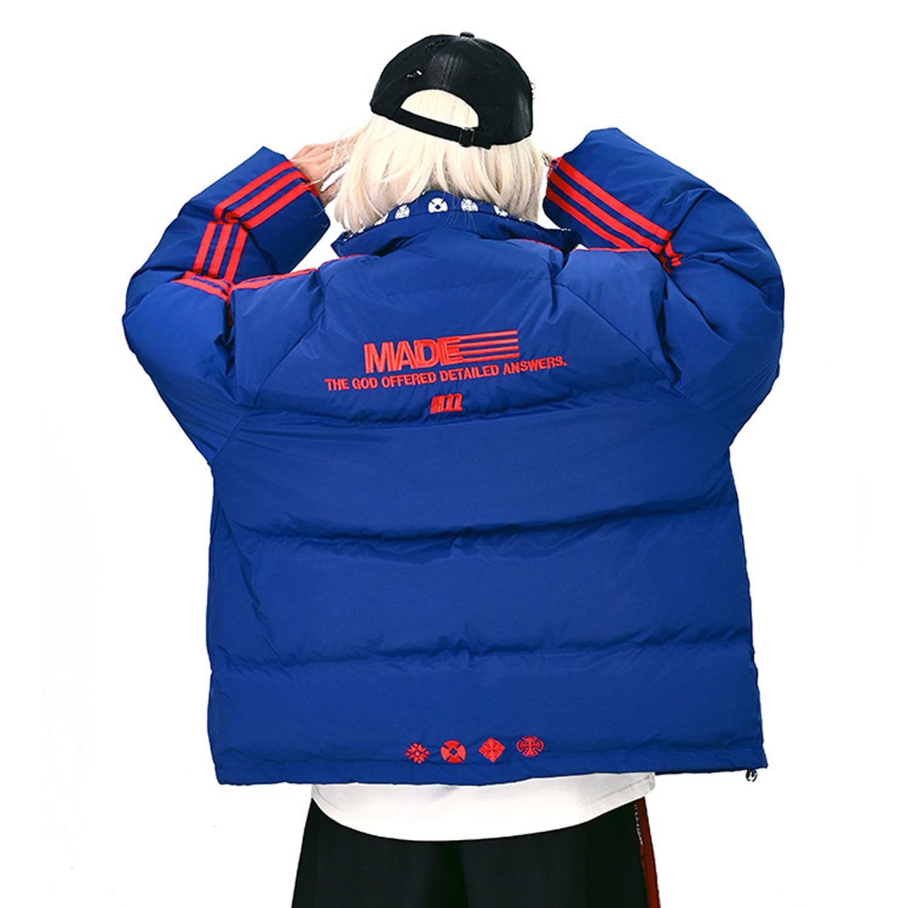 スポーツラインユースボリュームブルゾン 2col R01260