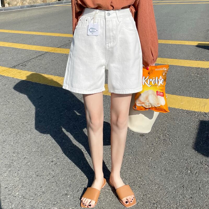 薄手ショーツ ルーズパンツ ハイウェストスプリングサマーレディース 春物 夏物 ブルマー ビッグFスモールZ韓国7222916114