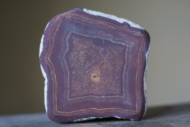 ゴビアゲート スラブ  Gobi Desert Eye Agate 2