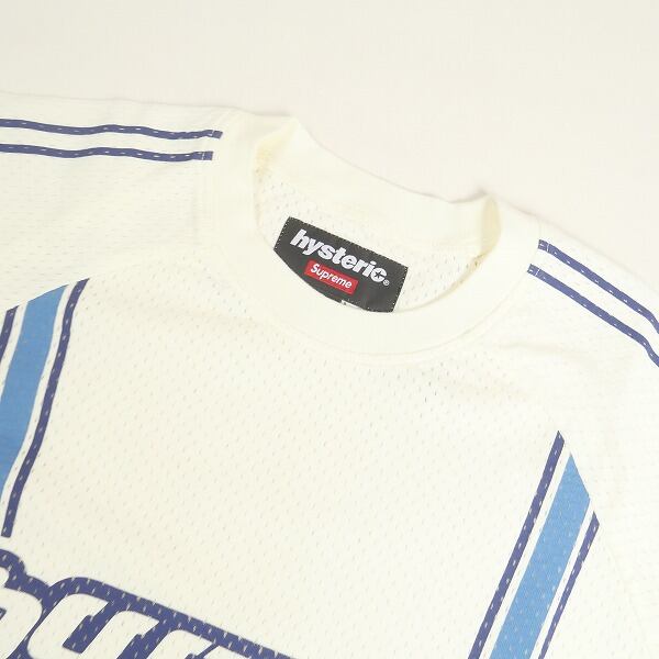 Supreme Hysteric Glamour Mesh L/S Top 白
