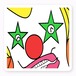 ピエロステッカー