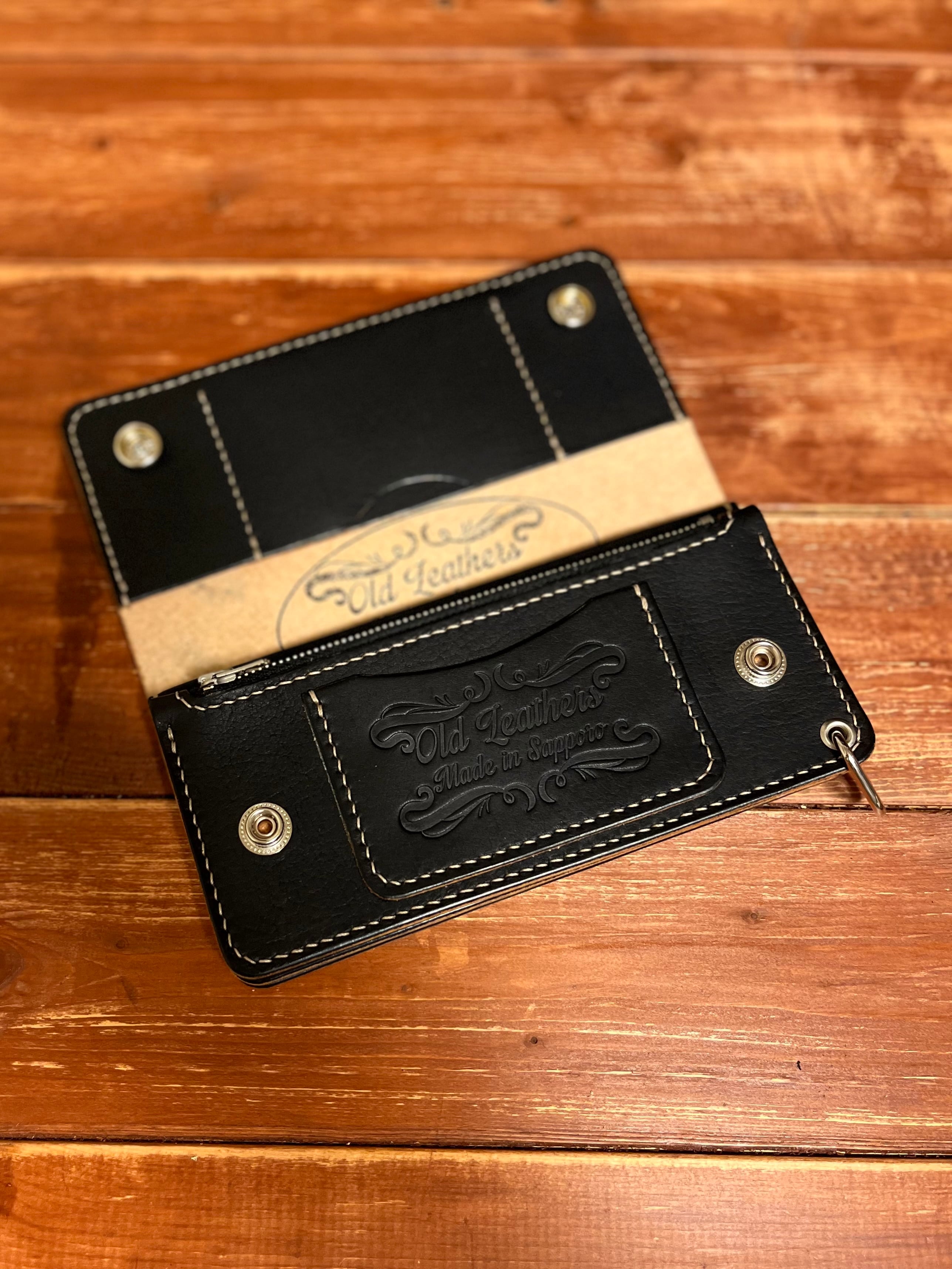 オーダーオプション用】フロントカードポケット大型化 | OLD LEATHERS