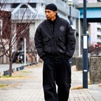 YORU CLUB FLIGHT JACKET【Black】