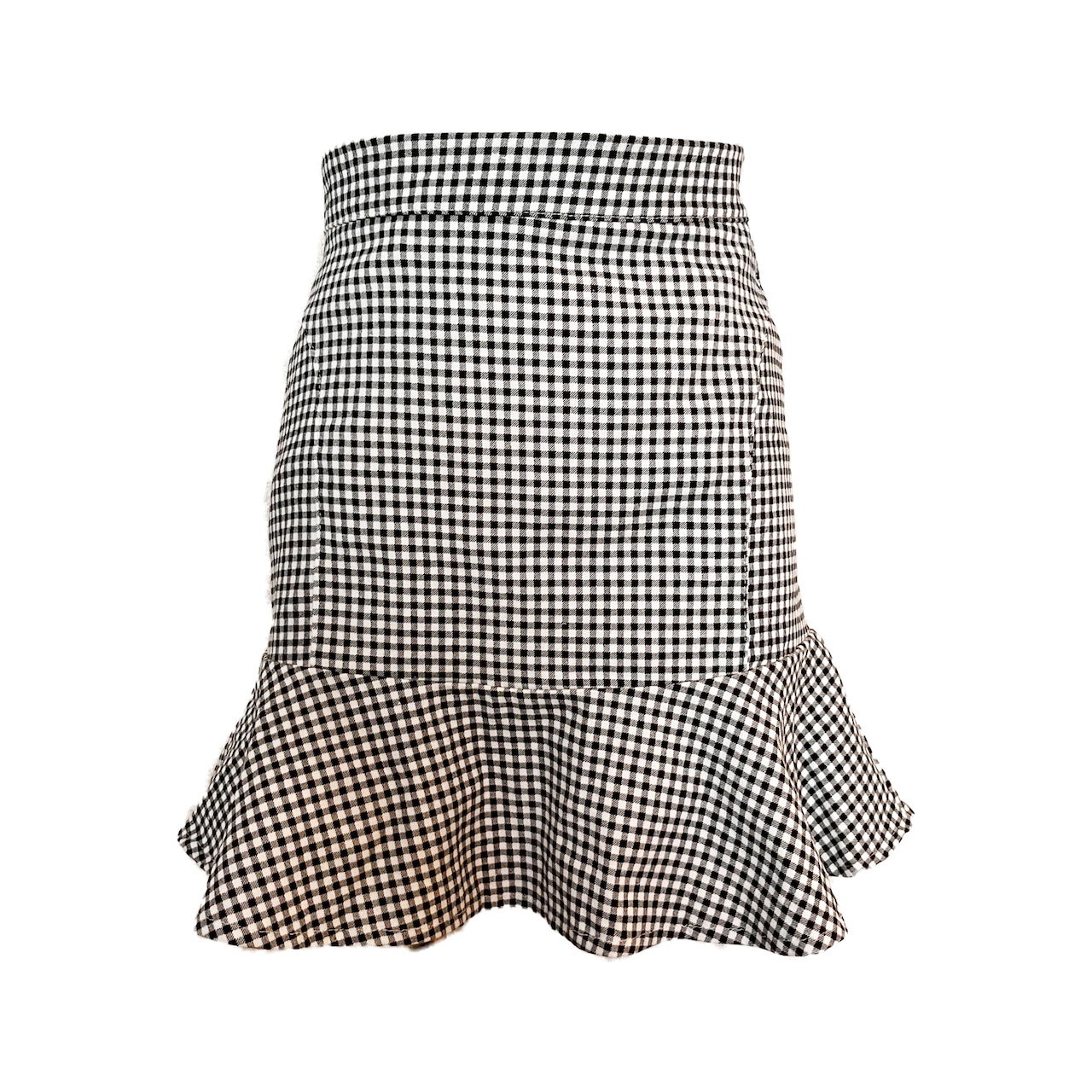 ギンガムウエイトレススカート LK825