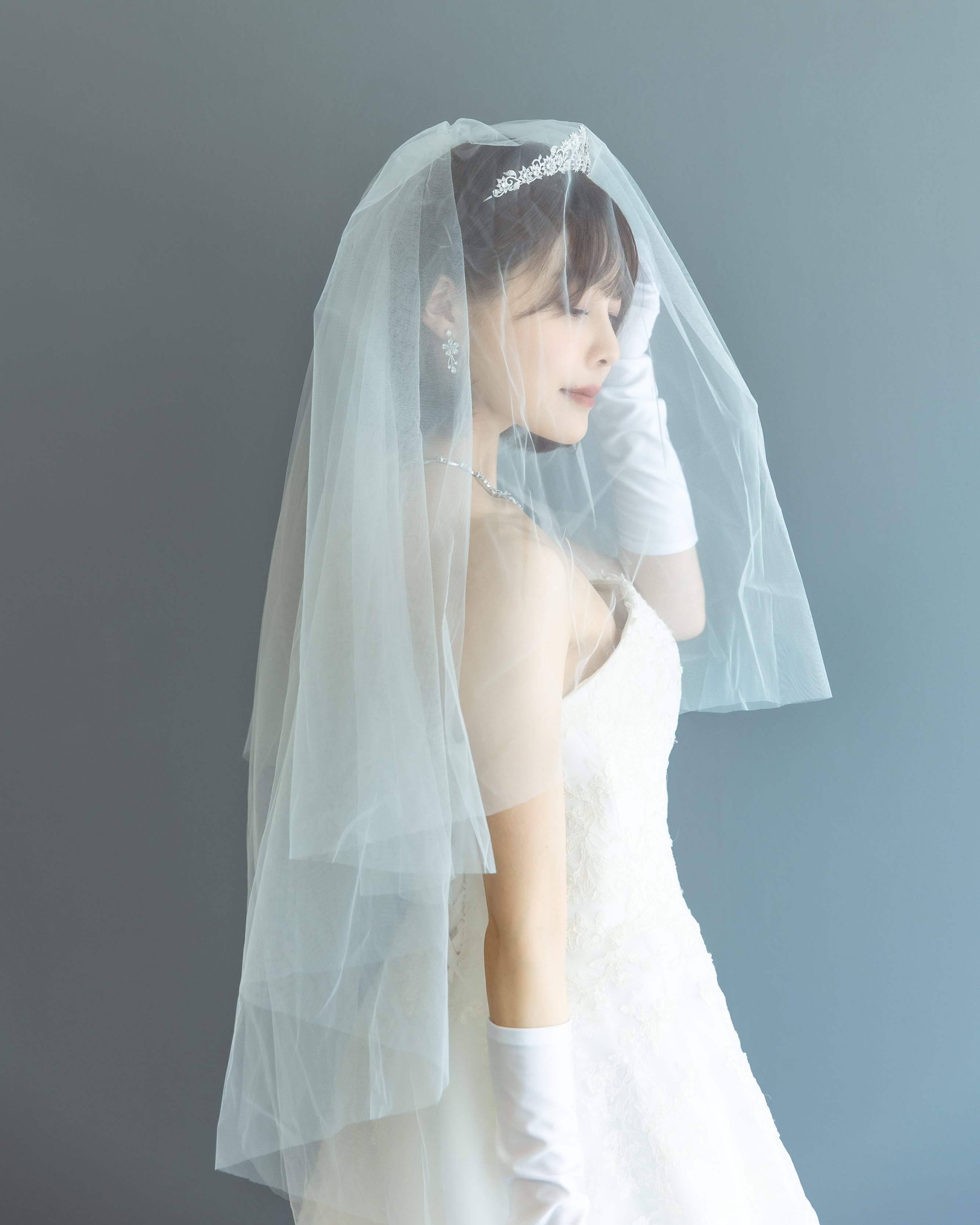 結婚式 ウェディングベール 即納 ウエディングベール ウェディングベール パール フェイス