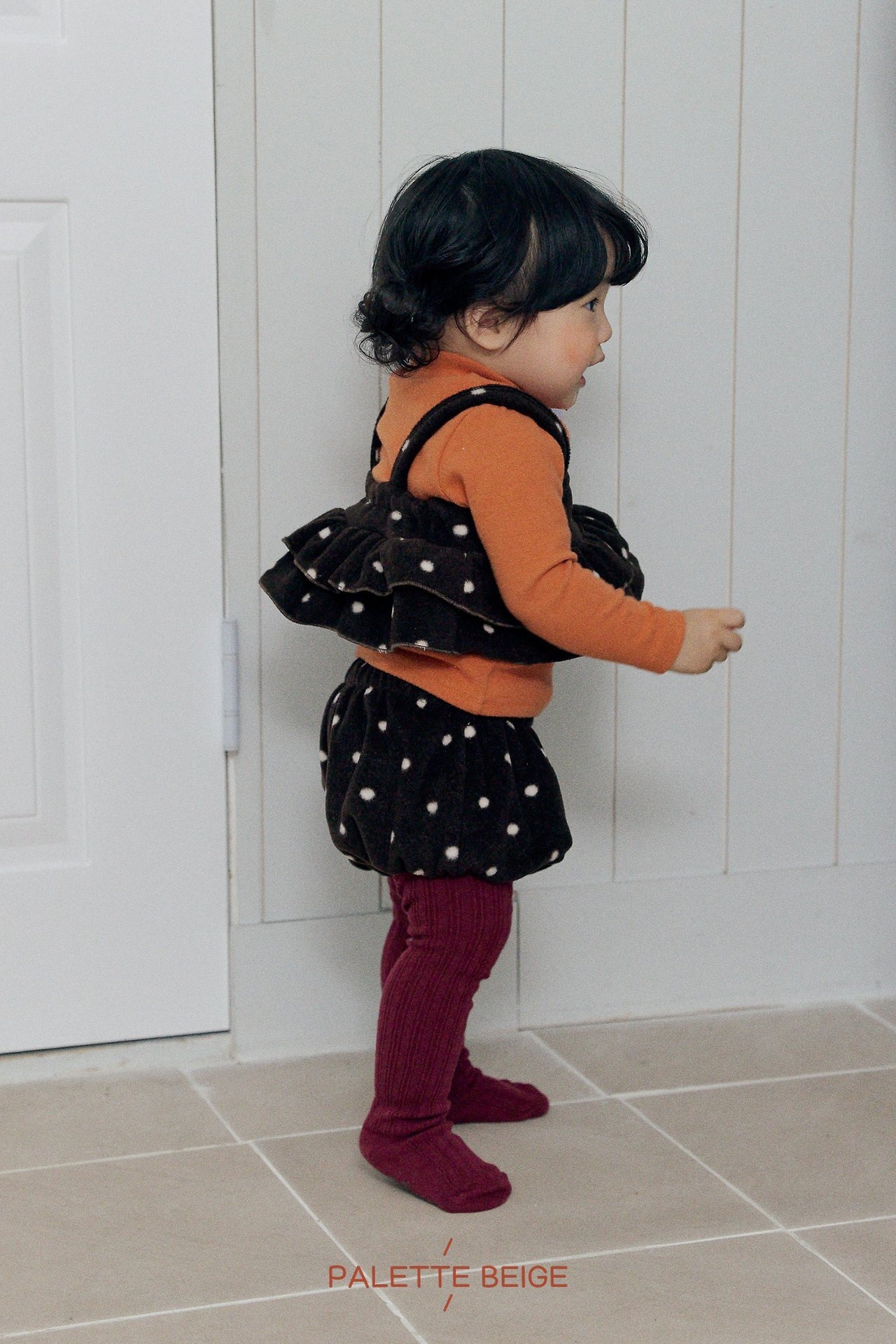 the beige［取寄］dot bustier setup 26winter