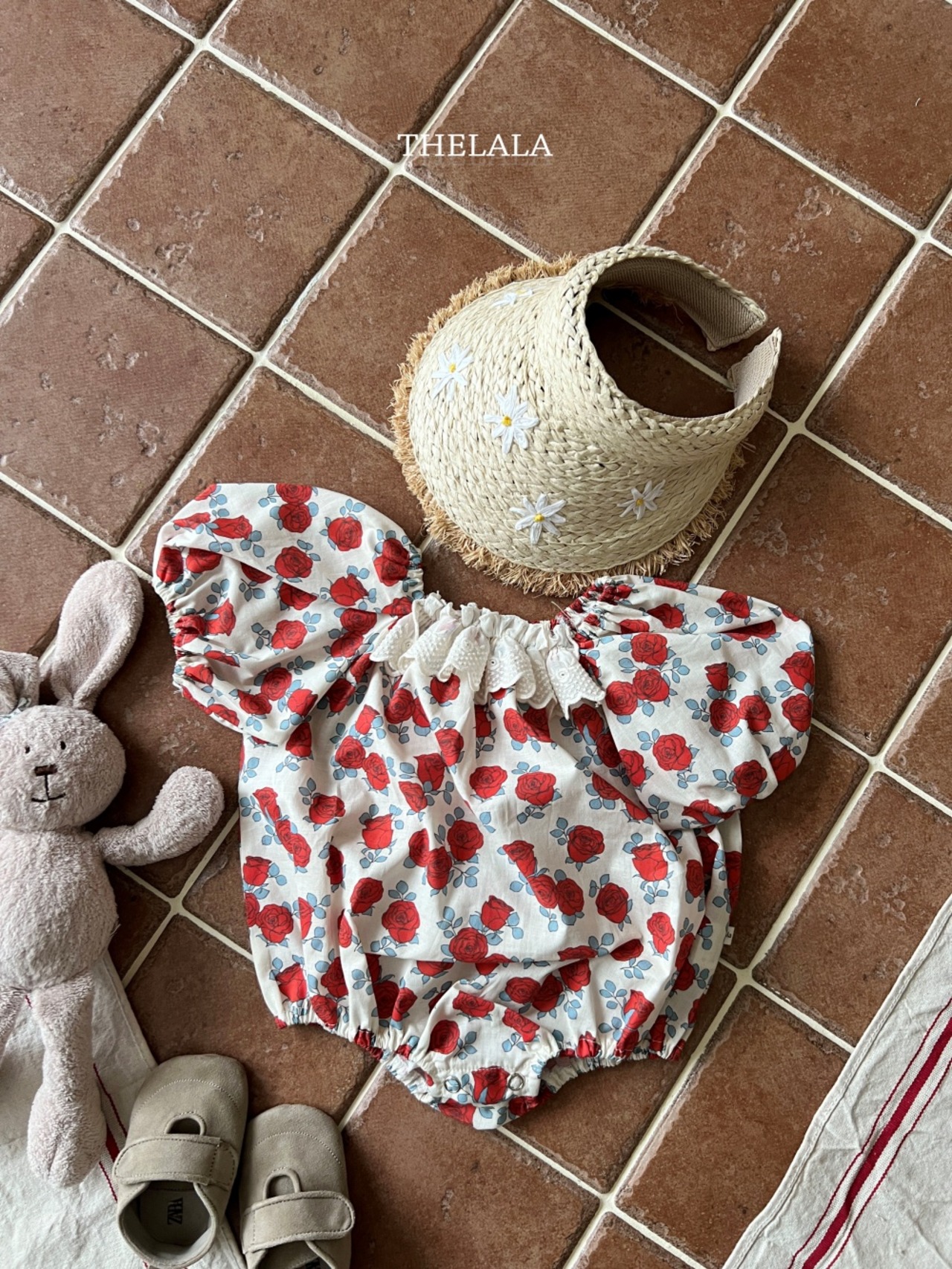 [THELALA] Daisy Sun Cap / [더랄라] 데이지썬캡