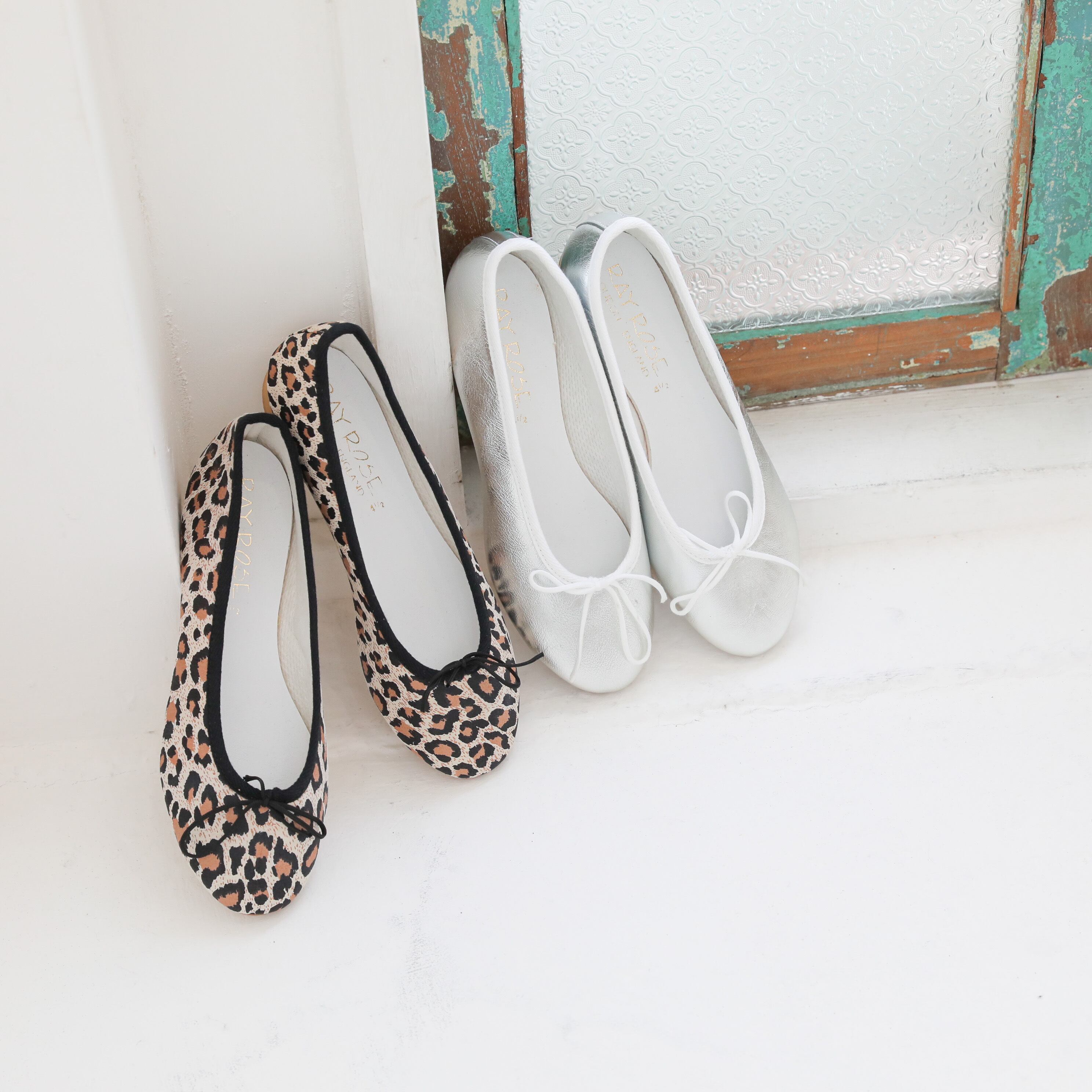 RAY ROSE フラットシューズ(LEOPARD)