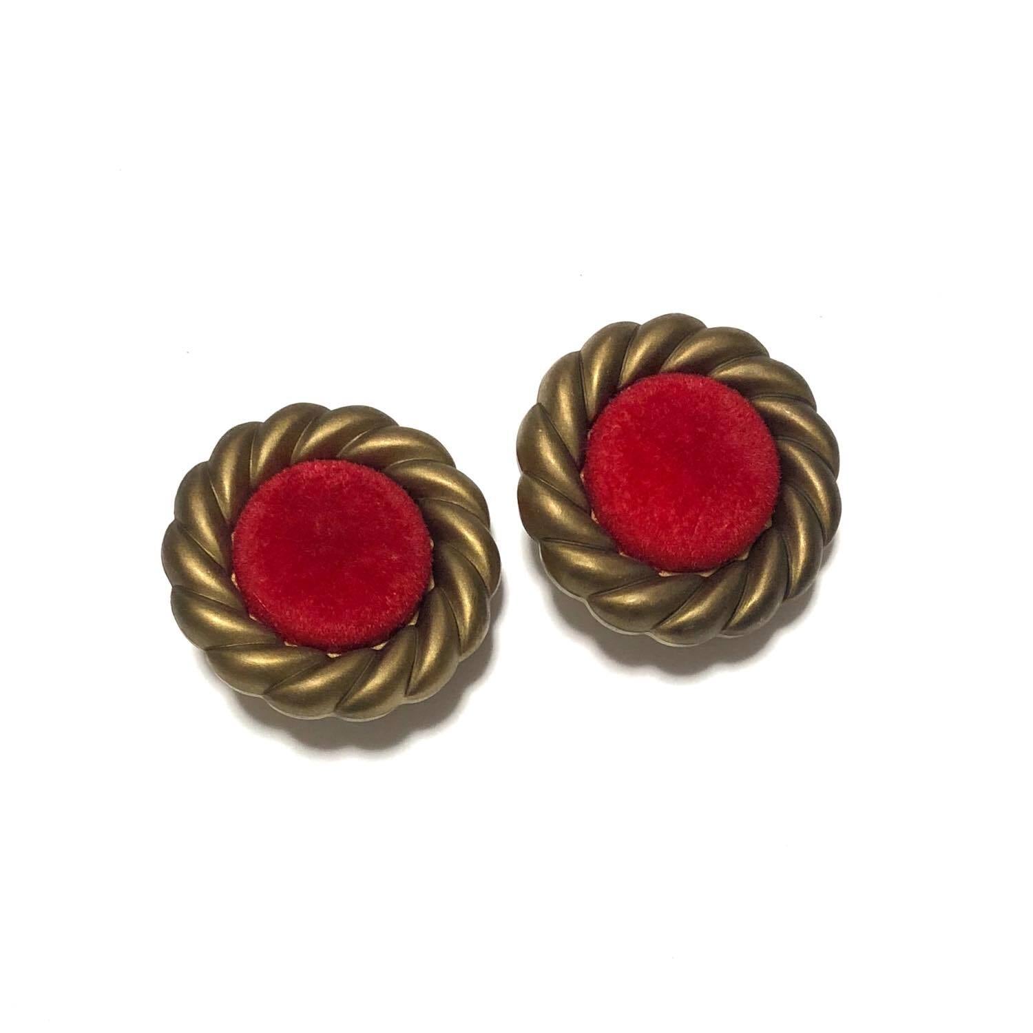 再入荷〉ドイツヴィンテージイヤリング レトロクッキー | Dua