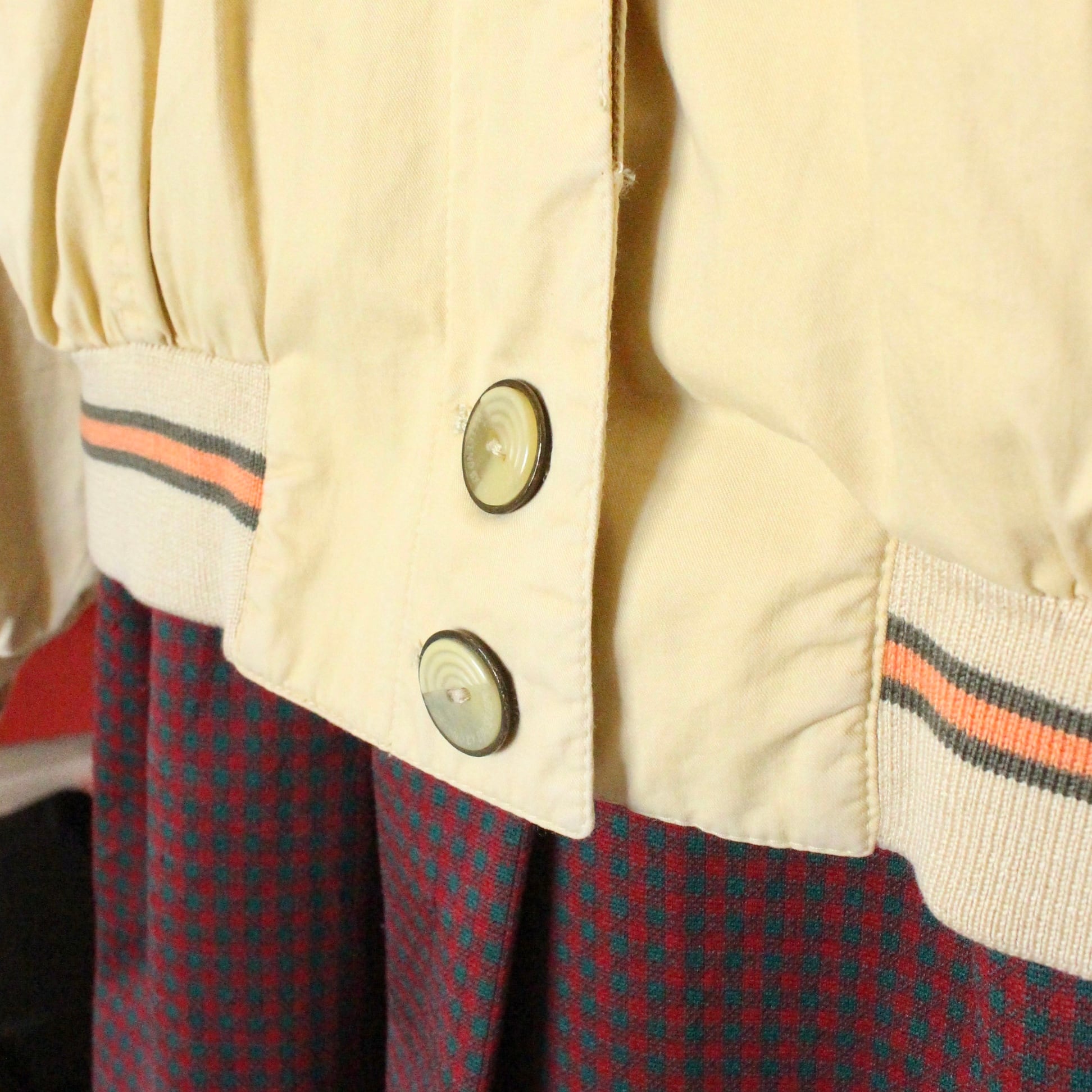 ブルゾンアウター ベージュ