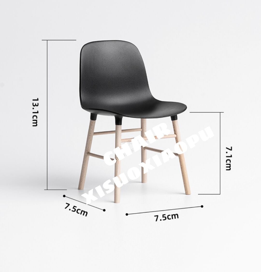 北欧風 家具 椅子 チェア 1/6 1/8 オビツ11 BTSドール モンストドール ...