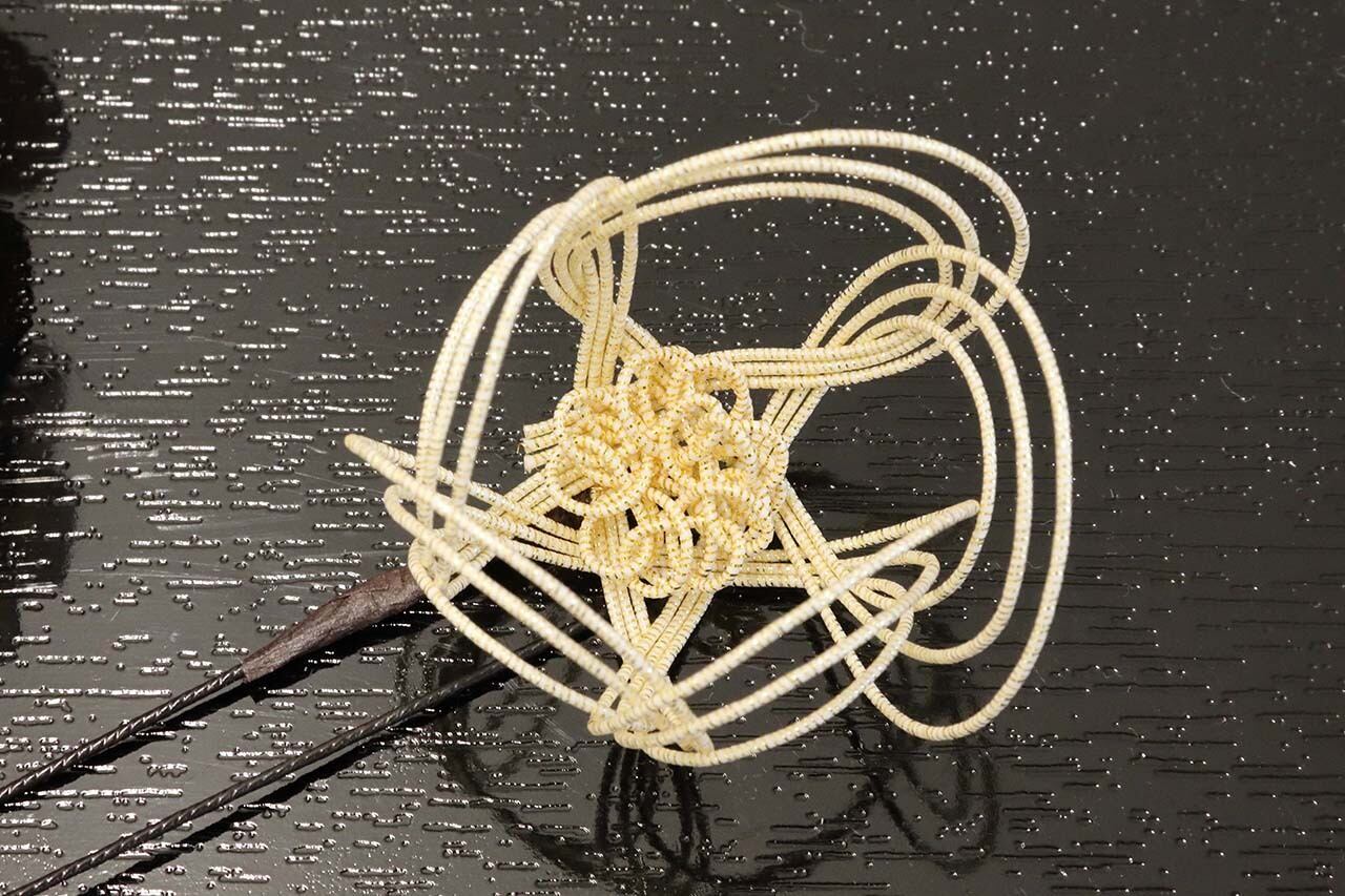 水引かんざし 花 お祭り 和装 | トイロ｜水引・羊毛フェルト