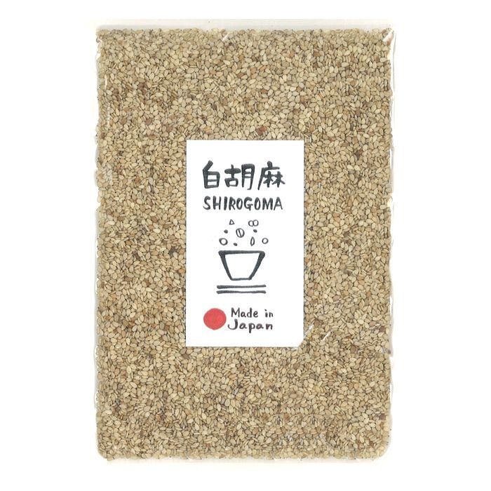 国産　白胡麻(しろごま)　50g　雑穀屋穂の香　雑穀　[洗い胡麻(生)]