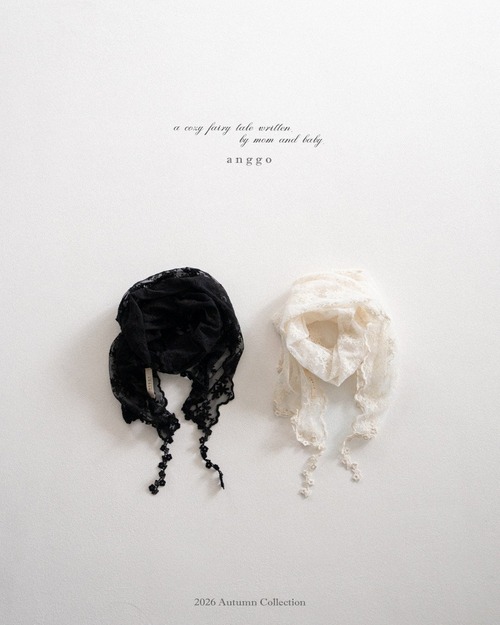 anggo［取寄］eyelet lace scarf 26autumn