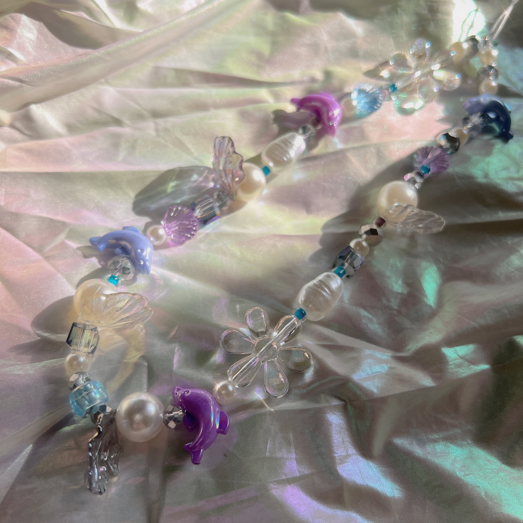 ꒰ fancymade ꒱ dolphin phone strap【SR-0186】 | fancypods 팬시폿즈