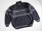 1990’s~ Half-Zip Knit Sweater／S