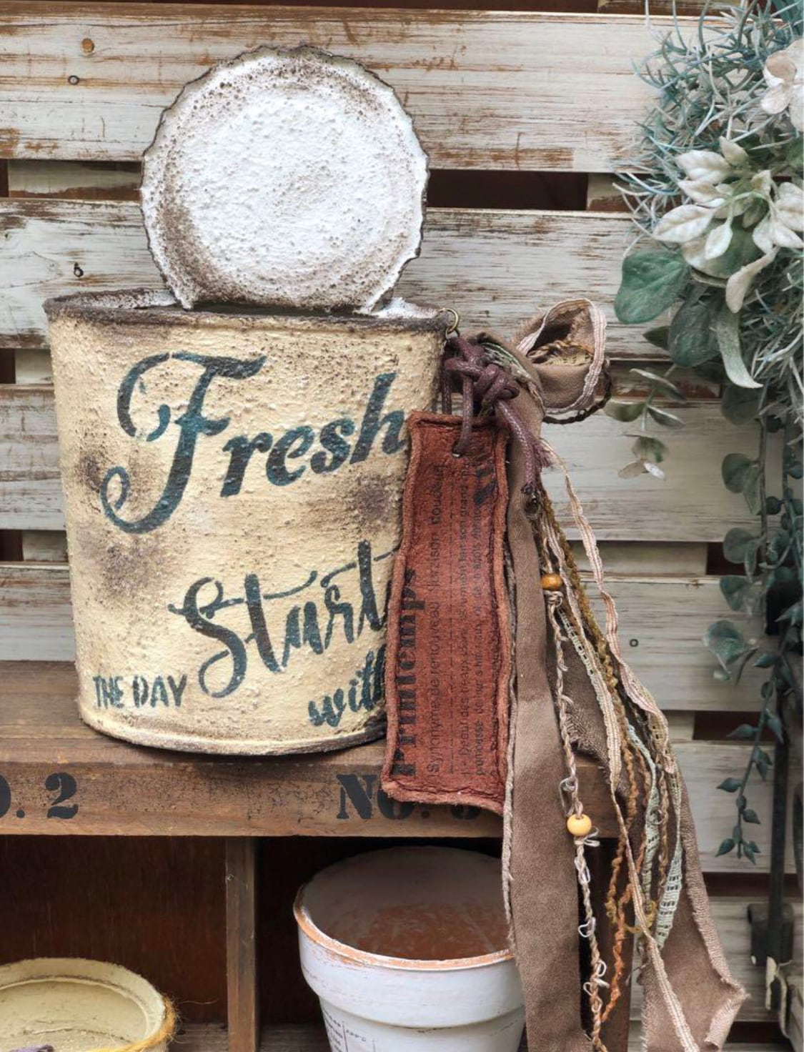 ジャンクガーデン雑貨リメイク缶リメ缶