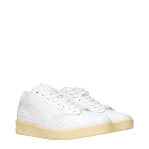 【新品】JIL SANDER ジルサンダー メンズ スニーカー レザー ホワイト WS0016P4869100