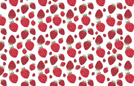 いちご A3サイズ （ポーセリンアート用 転写紙） | ポーセラーツ転写紙