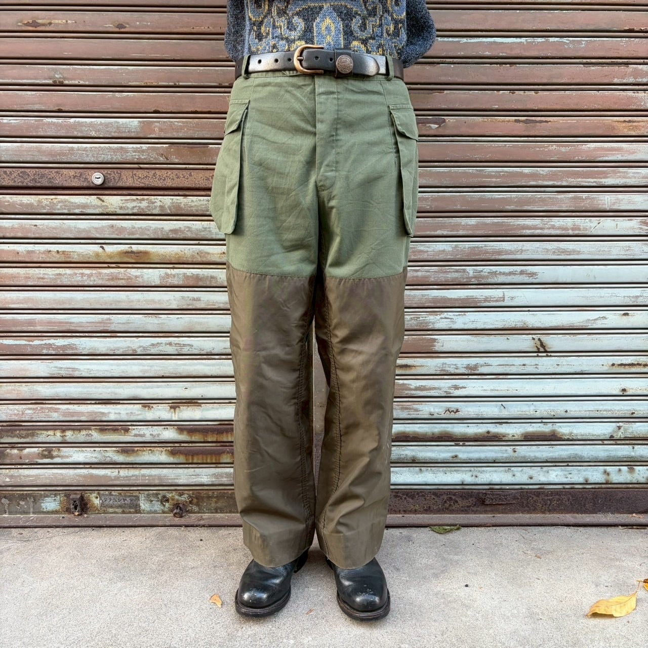 雰囲気抜群　ユーロヴィンテージ　ワークパンツ EURO VINTAGE ユーロ ヴィンテージ ハンティングパンツ ダブルニー
