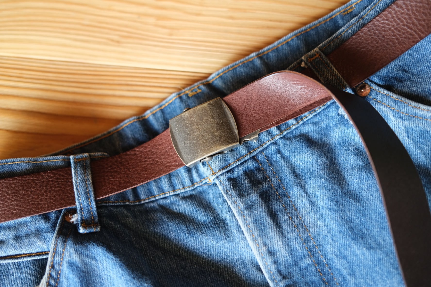 《即納》gacha belt 【dark brown】