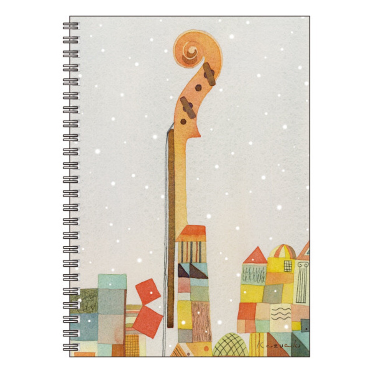 A5リングノート 山田和明「12月のブリュッセル」バイオリン