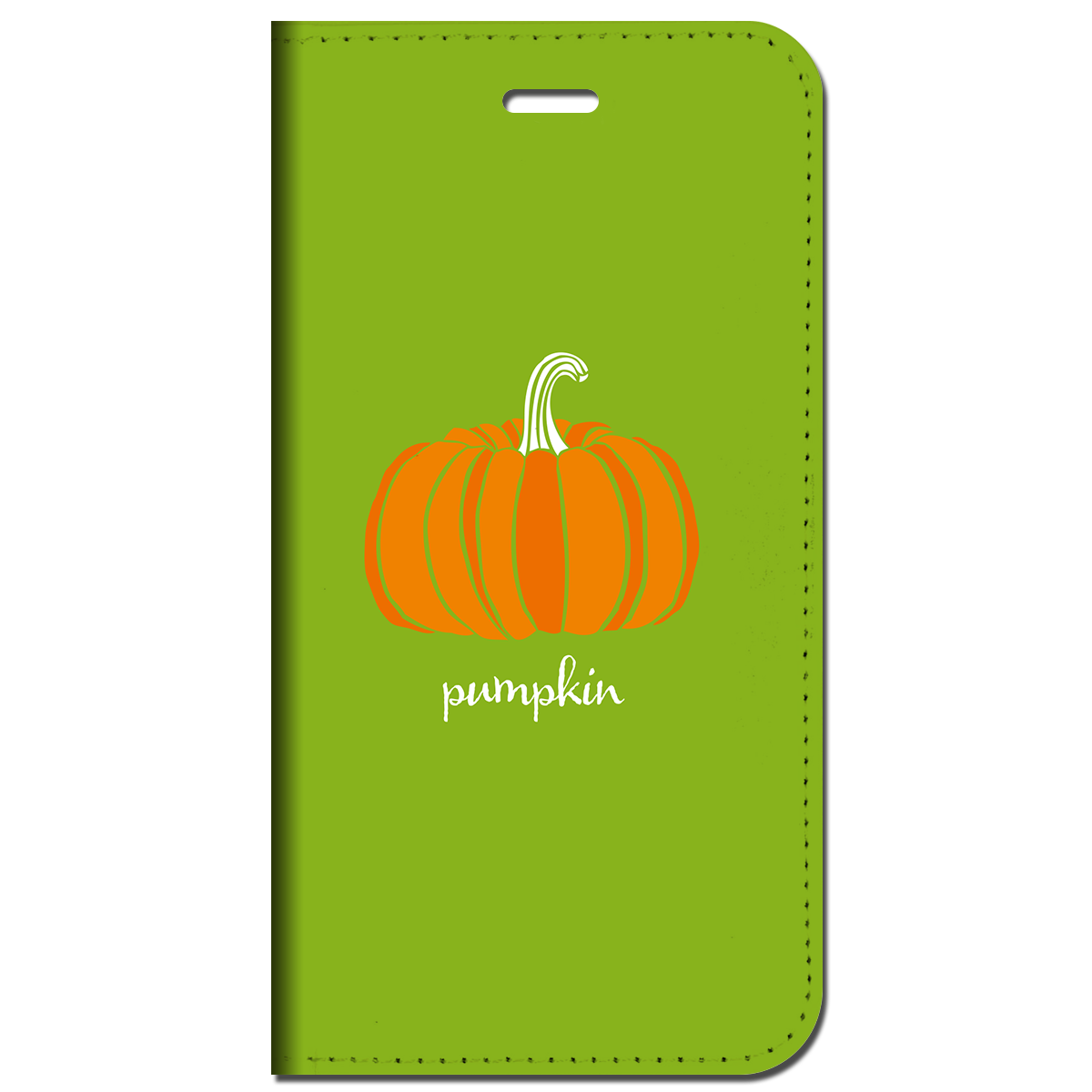 iPhone対応 スマホ 手帳型ケース パンプキン B ポップ フルーツ デザート 【iPhone17 / iPhone16 / iPhone16e / iPhoneSE 他 iPhone各機種対応】 st48