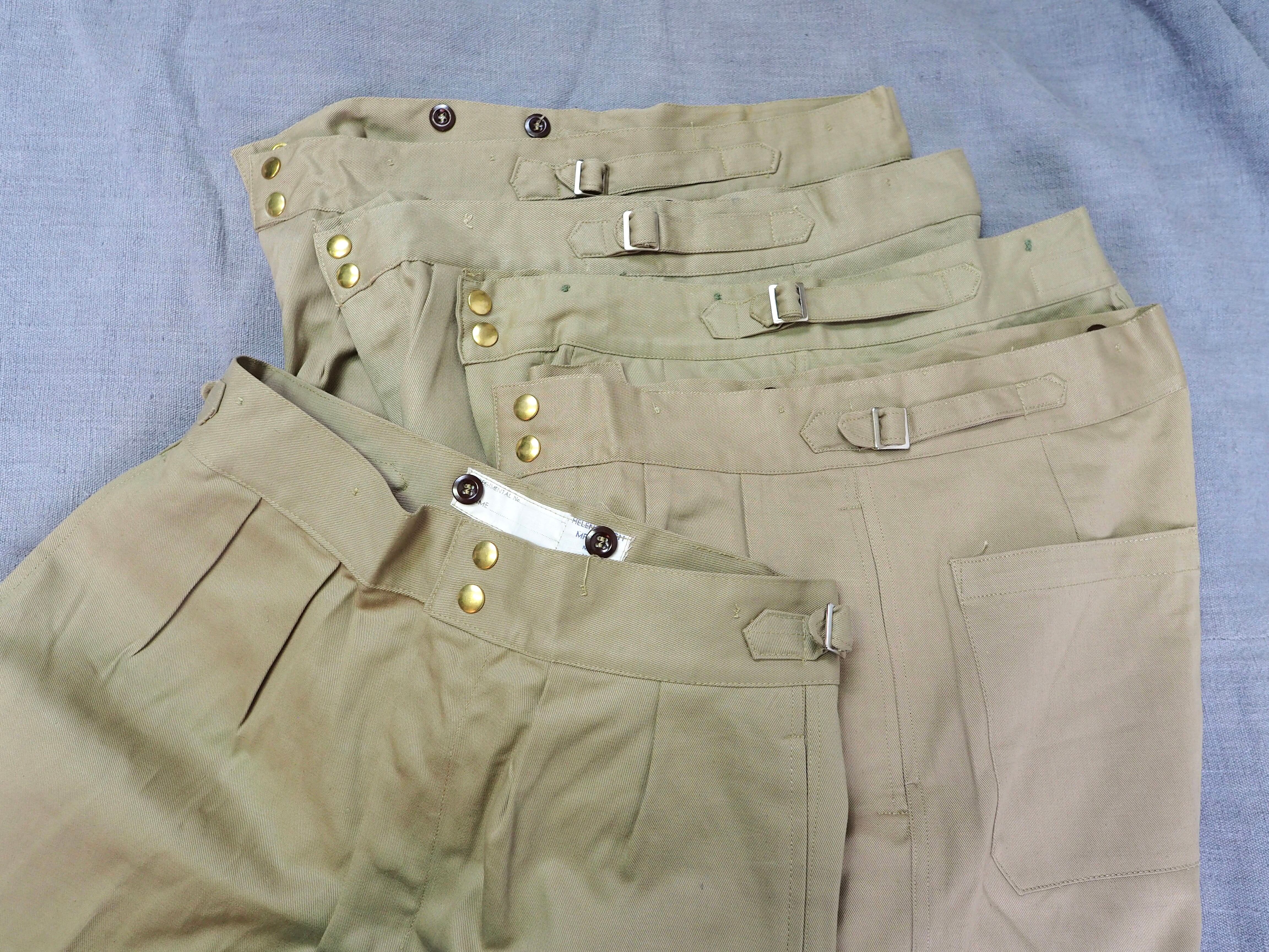 “NOS” 1950’s Australian Army Gurkha shorts size:3