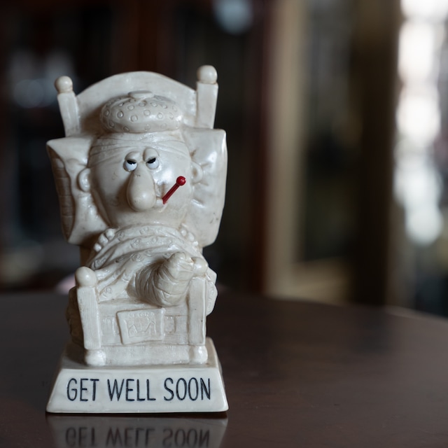 ヴィンテージ雑貨 GET WELL SOON フィギュア