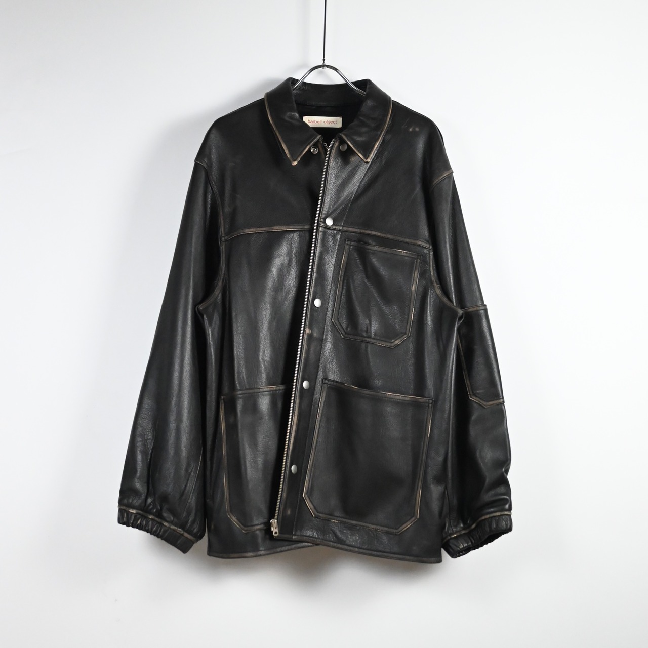 【店頭販売限定】barbell object / leather coverall size1 ,2完売