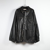 【店頭販売限定】barbell object / leather coverall size1 ,2完売